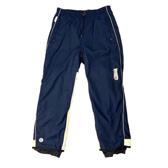 Vintage Columbia Convert Pants Mens L Large Navy Blue Inner Lined Outdoor *READ - Picture 1 of 13